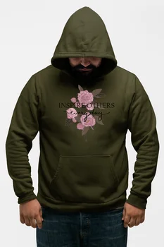 

Angemiel Wear Inspıre Others Every Day Green Men 'S Hooded Sweatshirt