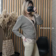 GIGOGOU solo Breasted V cuello mujeres botón árbol de Navidad negro suéter de punto Cardigan suelto de Jersey chaqueta abrigo