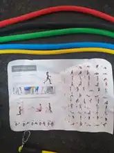 11 unids/set Fitness látex bandas elásticas de resistencia de Fitness de bandas de goma ejercicio de entrenamiento de Yoga cuerda de equipos de gimnasio bandas elásticas