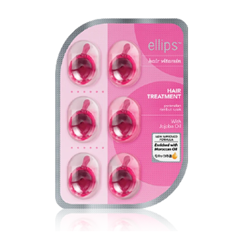 Ellips Hair Vitamin Treatment масло для сильно поврежденных волос (блистер) 6 капсул | Красота и