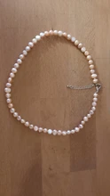Freshwater Pearl Jewelry Necklace Natural Vintage Women ASHIQI for Gifts The New-Year