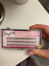 Racimo de pestañas individuales 60 uds, maquillaje profesional, pestañas postizas, extensiones de pestañas