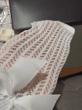 Lawadka bebé niña Calcetines Niño bebé de verano de algodón de malla de calcetines por la rodilla para bebés bebé recién nacido antideslizante largo calcetines de bebés niños 0-2T