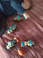 Tuerca de desmontaje para niños, camión de bloques de construcción, Bulldozer, tornillo, herramienta creativa, juguetes educativos, modelo de coche