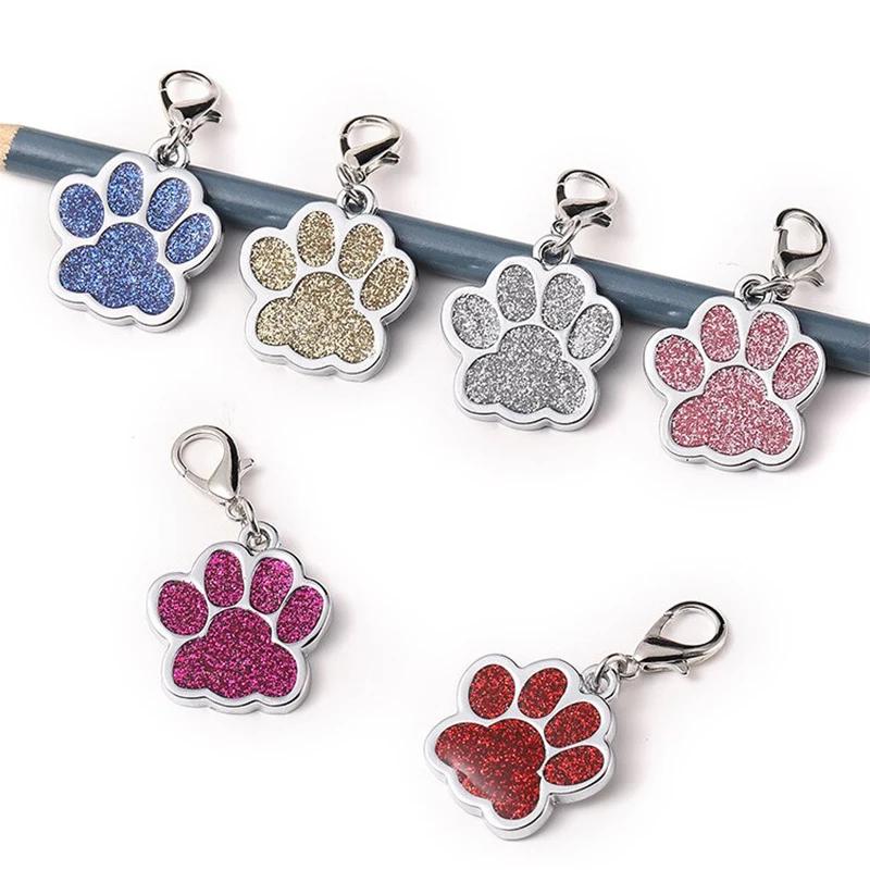 Pet ID Tags Personalized Free Engraving Pet Cat Dog Name Tags Collar Accessories Nameplate Anti-lost Pendant Cute Keyring