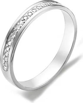 

Alcor ring with diamonds in 585 k White Gold