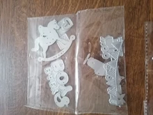 Cutting-Dies Craft Diy Scrapbooking Creative-Decoration Handmade Metal Horse QITAI BABY