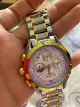 En este momento 2021 oro nuevo reloj mujer relojes de señoras creativa de las mujeres relojes de pulsera mujer impermeable reloj Relogio femenino