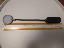 Baseus LED Clip Table Lamp Stepless Dimmable Wireless Desk Lamp Touch USB Rechargeable