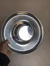 Dog-Bowl Puppy-Litter Stainless-Feeder Dish-Weaning Pet Food-Feeding Silver