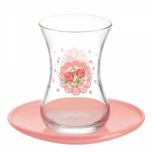 

WONDERFUL Lav Rosy Tea Set of 12 PİECE Drinks.