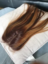 Allove-Cierre de encaje con realce, pelo liso, 4x4, cierre de encaje, cabello humano brasileño sin remaches, cierre de encaje suizo, 1 ud.