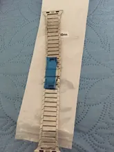 Correa para Apple Watch Series 6, 5, 4, 40MM, 44MM, correa de acero inoxidable para Iwatch 3, 2, 1, 38MM, 42MM, accesorios