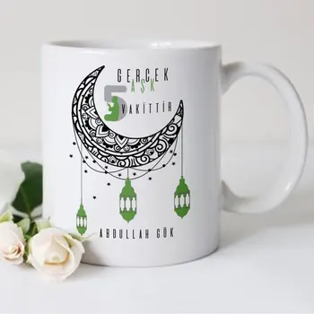 

Personalized Real Love Five Vakittir Design White Mug Cup-1