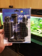 Air Bubble Filter Black Biochemical Sponges for aquarium fish tank water filter cleaning,