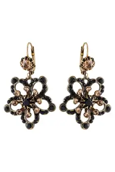 

Earrings Violet Black