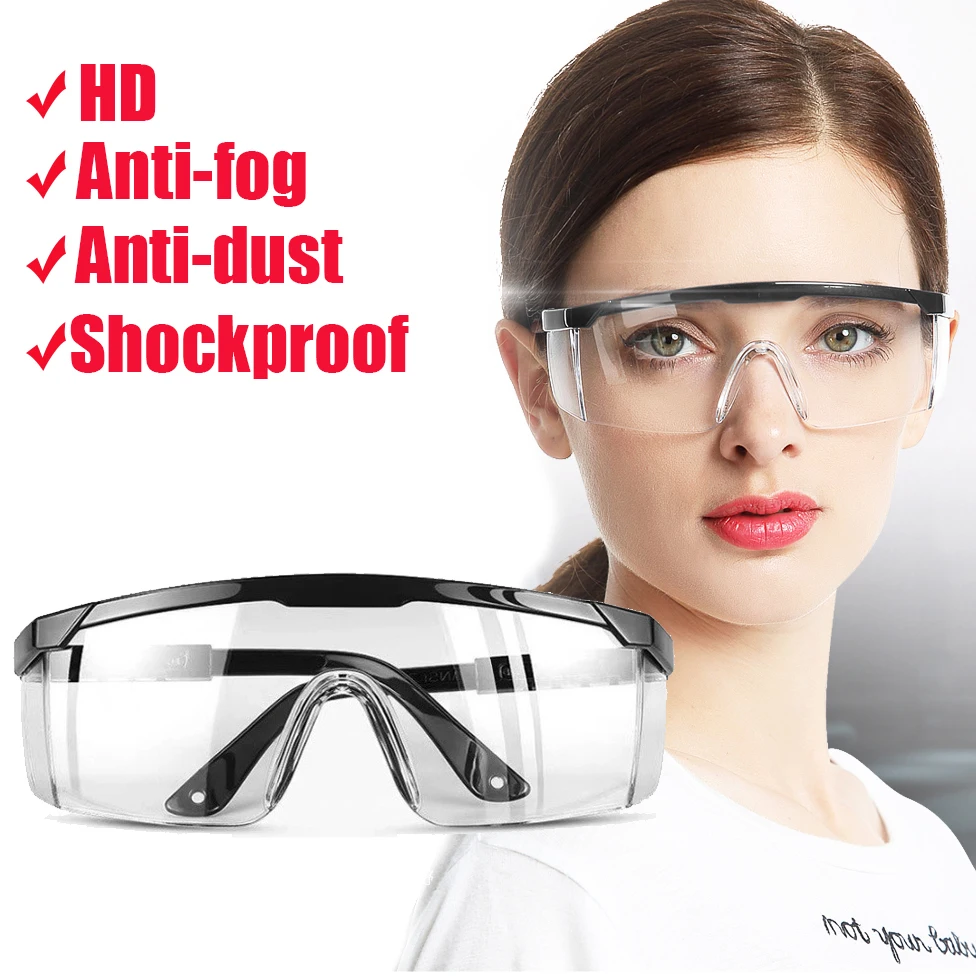 Gafas protectoras de seguridad para el trabajo, lentes industriales antisalpicaduras, a prueba viento y polvo para laboratorio - AliExpress Automóviles motocicletas