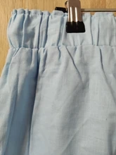 Pantalones de lino y algodón para mujer, pantalón de talla grande, elástico, de cintura alta, longitud hasta el tobillo, informales, sueltos, de primavera, 8XL