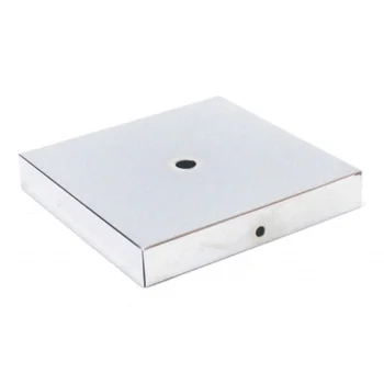 

Metal bracket Chrome glitter 120mm x 120mm and one output