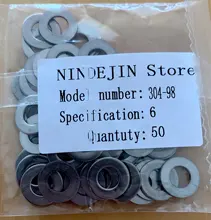 1/100 Uds arandela plana M2 M2.5 M3 M4 M5 M6 M8 M10 M12 M14 M16 M18 M20 M22 M27 inoxidable arandelas de acero arandela juntas DIN125