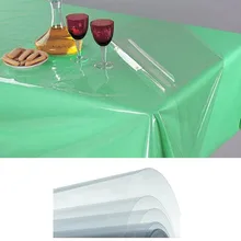 Commercial Candela | Table cloth | PVC composite | Decoration and accessories | Waterproof | Rectangular board rubber | Kitchen mat | Wood Protector | Anti-scratch | Dining room | Transparent design | Various thicknesses