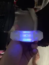DIOZO-cepillo de dientes eléctrico sónico automático, recargable por USB, limpiador dental de silicona de 360 grados, luz azul