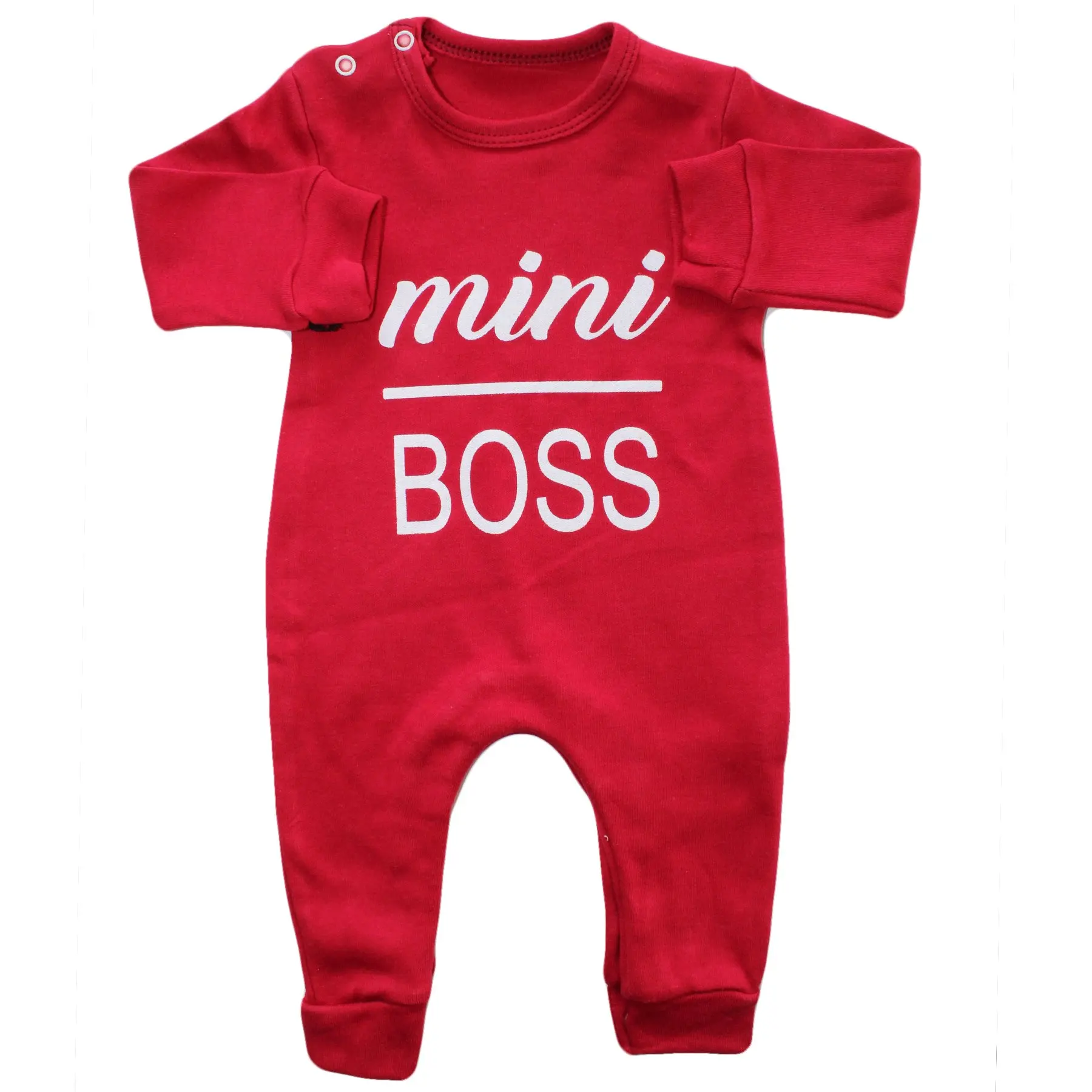 

Burgundy Mini boss Jumpsuit