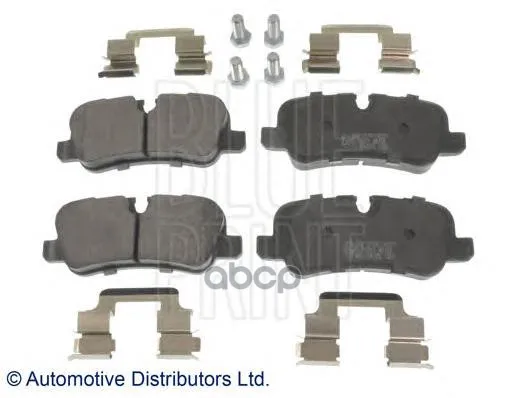 Колодки Тормозные Дисковые Land Rover: Discovery Iv 3.0 Td 09-, Range Rover Sport 3.0 Td, 3.6 Td 805- Blue Print арт. ADJ134205