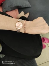 Conjunto de Cajas de Regalo para mujer, relojes de pulsera femeninos de diseño a la moda, de oro rosa, gran oferta, 2 uds., 2020