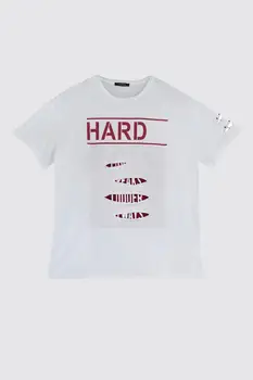 

Trendyol Printed Boyfriend Knitted T-Shirt TWOSS20TS1269