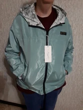 Chaqueta básica informal con bolsillos y cremallera para mujer, prendas de vestir con capucha reversible y estampado, abrigos sueltos de talla grande, primavera y otoño, Y295