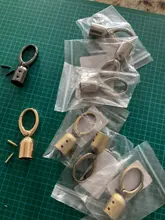 Clip de cierre de langosta para bolsa, hebilla de Metal para perros, 1 ud.