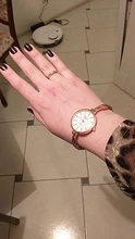 Uds.-Relojes de pulsera de oro rosa para mujer, relojes deportivos de cuarzo de lujo a la moda, de marca, de estilo informal
