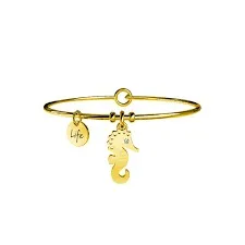 

KIDULT-316L STAINLESS STEEL PVD GOLD SEAHORSE PENDANT LIBERTA'-COD 231554-ANIMAL PLANET