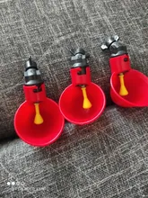 Drinker-Chicken-Feeder Chicken-Drinking-Cup Plastic Poultry Automatic Screws Easy-Installation