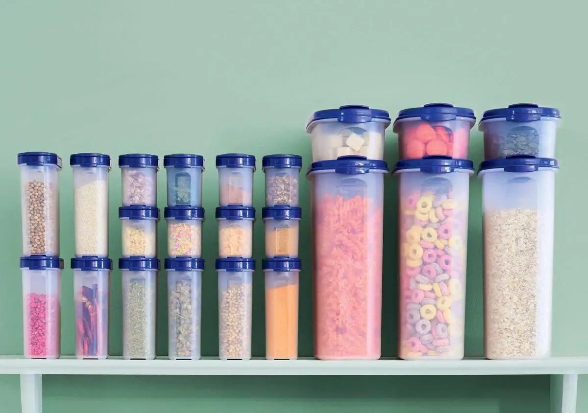 Tupperware овальных серии для хранения сухих продуктов контейнер специй спагетти