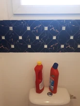 Self-Adhesive Wallpaper Stick Decorative Brick Tile Kitchen-Renovation Black Waterproof