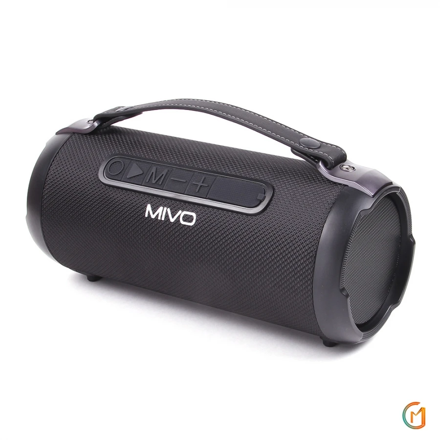 Портативная колонка Mivo M08 с bluetooth 3D стерео USB диск, Micro SD, Разъем Aux-in 3.5 мм и FM радио 1500mah новинка для ios и android устройств apple и samsung