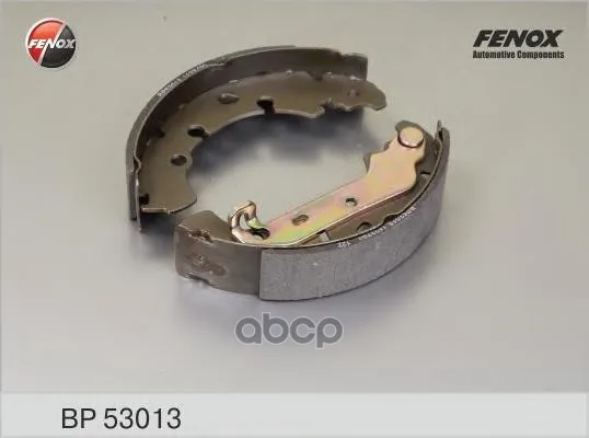 Drum pads Ford Fusion 02-Fiesta IV/V 99-02/02-08 mazda 3 03 [203*37] Bp53013 FENOX art. BP53013