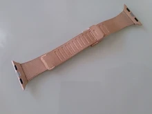 Correa Milanesa para Apple Watch, banda de 44mm y 40mm para iWatch de 42mm/38mm, pulsera de acero inoxidable para Apple watch series 5 4 3 SE 6