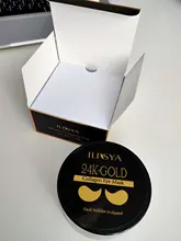 Ilisya-mascarilla de colágeno para ojos, alga verde, parches de ojos para ojeras, almohadilla de ojo hidratante, antiarrugas, nutritiva, 60 unidades