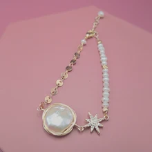 Жемчужные браслеты барокко "Звездная ночь"