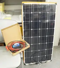 panel solar flexible Kit  de 12v 100w 200w 300w paneles solares con controlador solar para barco, coche, RV y cargador de batería