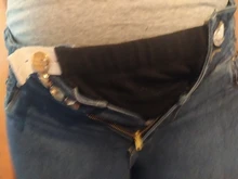 Cinturón de cintura del embarazo elástico ajustable para mujer, extensor de cintura, pantalones de ropa para embarazadas, accesorios de costura, 1 Uds.