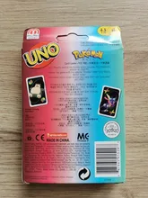 Juego de cartas de Pokemon Sword & Shield, entretenimiento divertido familiar, cartas de póker, caja de regalo, UNO