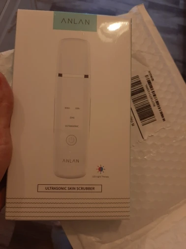 Отзыв о товаре ANLAN Ультразвуковой скрабер скруббер, ионная лопатка для чистки лица, пилинг, лифтинг для лица, удаление угрей, терапия красным светом для удаления черных точек blackhead remover узи чистка ультразвуковая чистка лица от пользователя C***u
