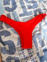 OMKAGI-traje de baño para mujer, bañador Sexy de realce, conjunto de microbikini, ropa de playa, Bikini brasileño 2021