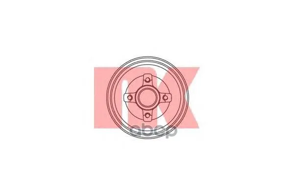 Барабан Тормозной Nk 253617 Nk арт. 253617