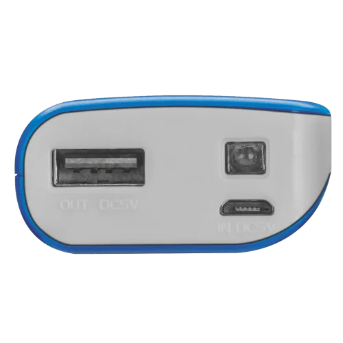 Внешний аккумулятор Powerbank 21225 Trust PRIMO 4400mAh голубой