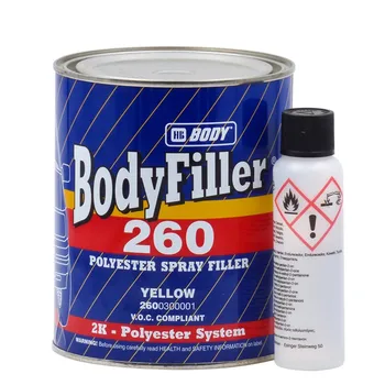 

Bodyfiller 260 HBBody 1L polyester putty